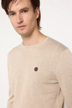 Jersey cuello caja parche
