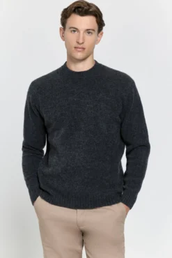 Jersey cuello caja regular fit