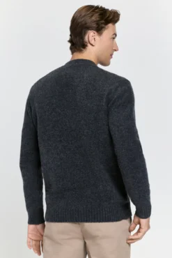 Jersey cuello caja regular fit