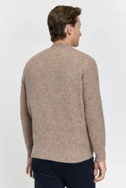 Jersey cuello caja regular fit