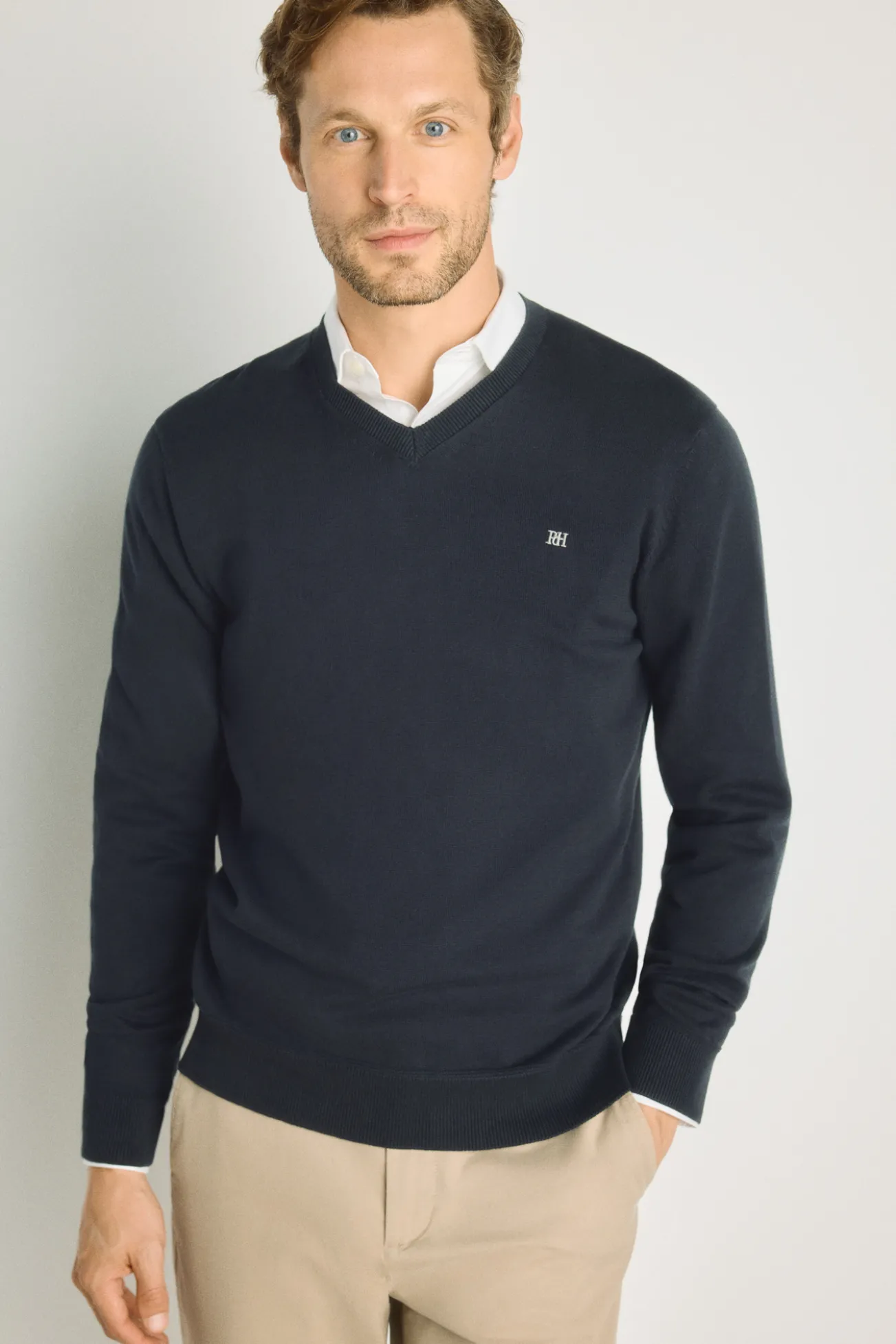 Jersey cuello pico