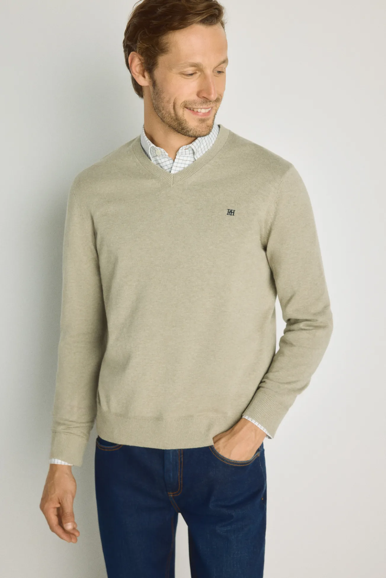 Jersey cuello pico