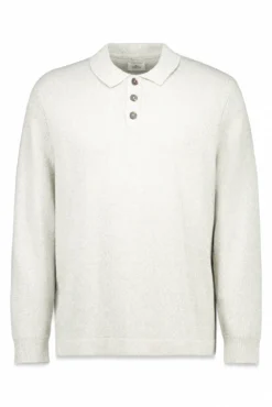 Jersey cuello polo botones