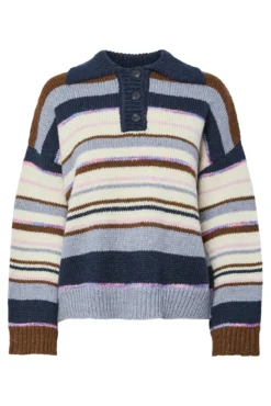 Jersey Cuello Polo Contraste