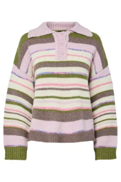 Jersey Cuello Polo Contraste