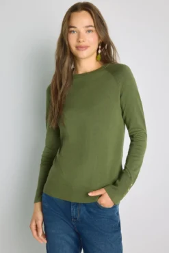Jersey cuello redondo