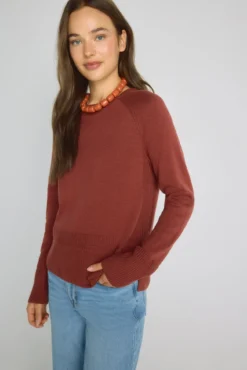 Jersey cuello redondo