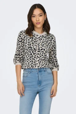 Jersey cuello redondo