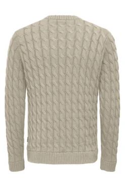 Jersey cuello redondo