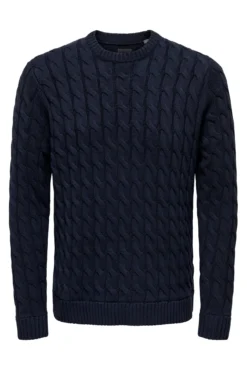 Jersey cuello redondo