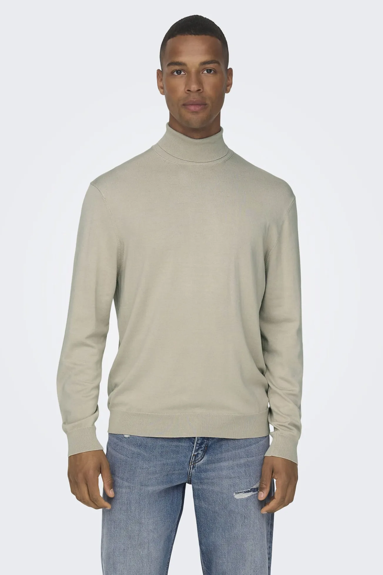 Jersey cuello vuelto