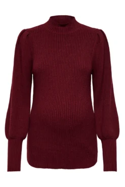 Jersey de canalé cuello perkins maternity