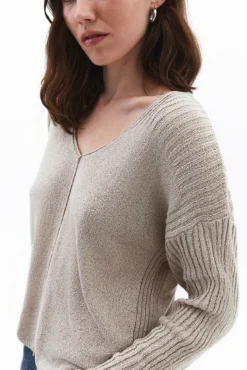 Jersey de cuello pico