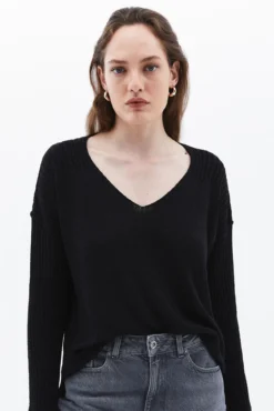 Jersey de cuello pico