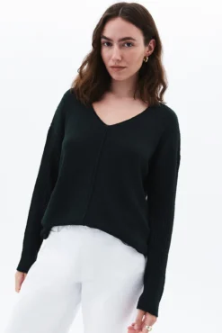 Jersey de cuello pico