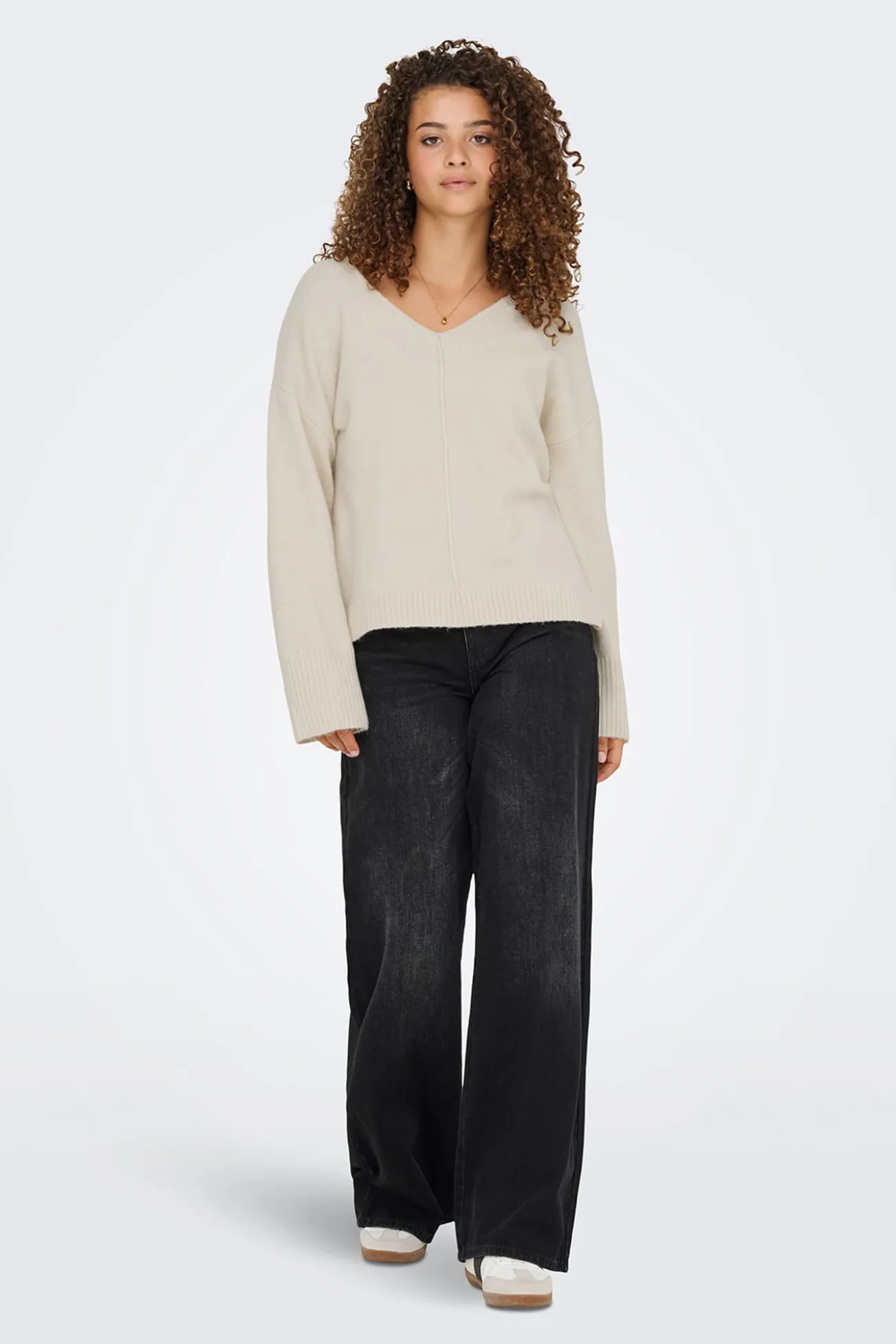 Jersey de cuello pico