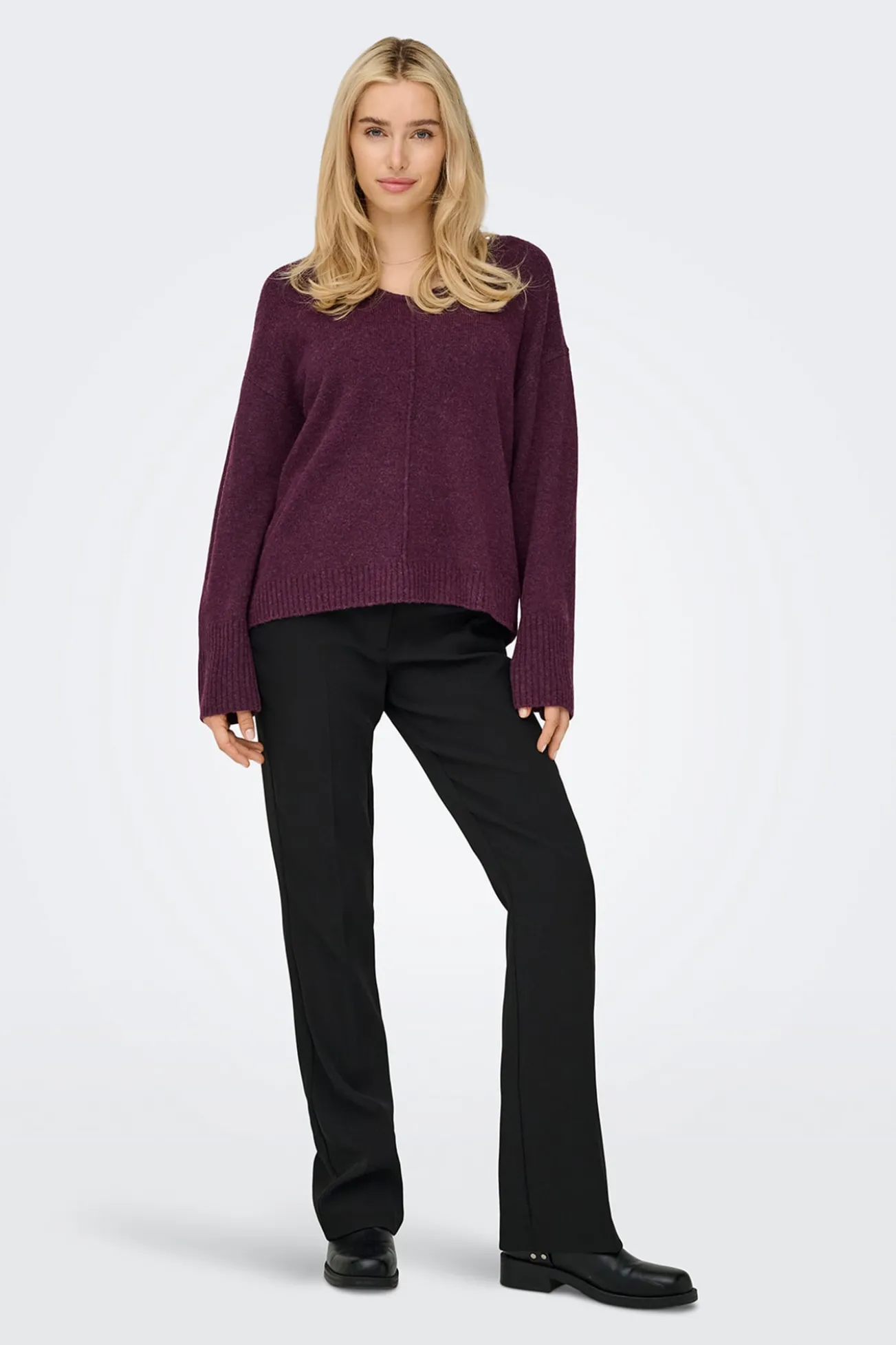 Jersey de cuello pico