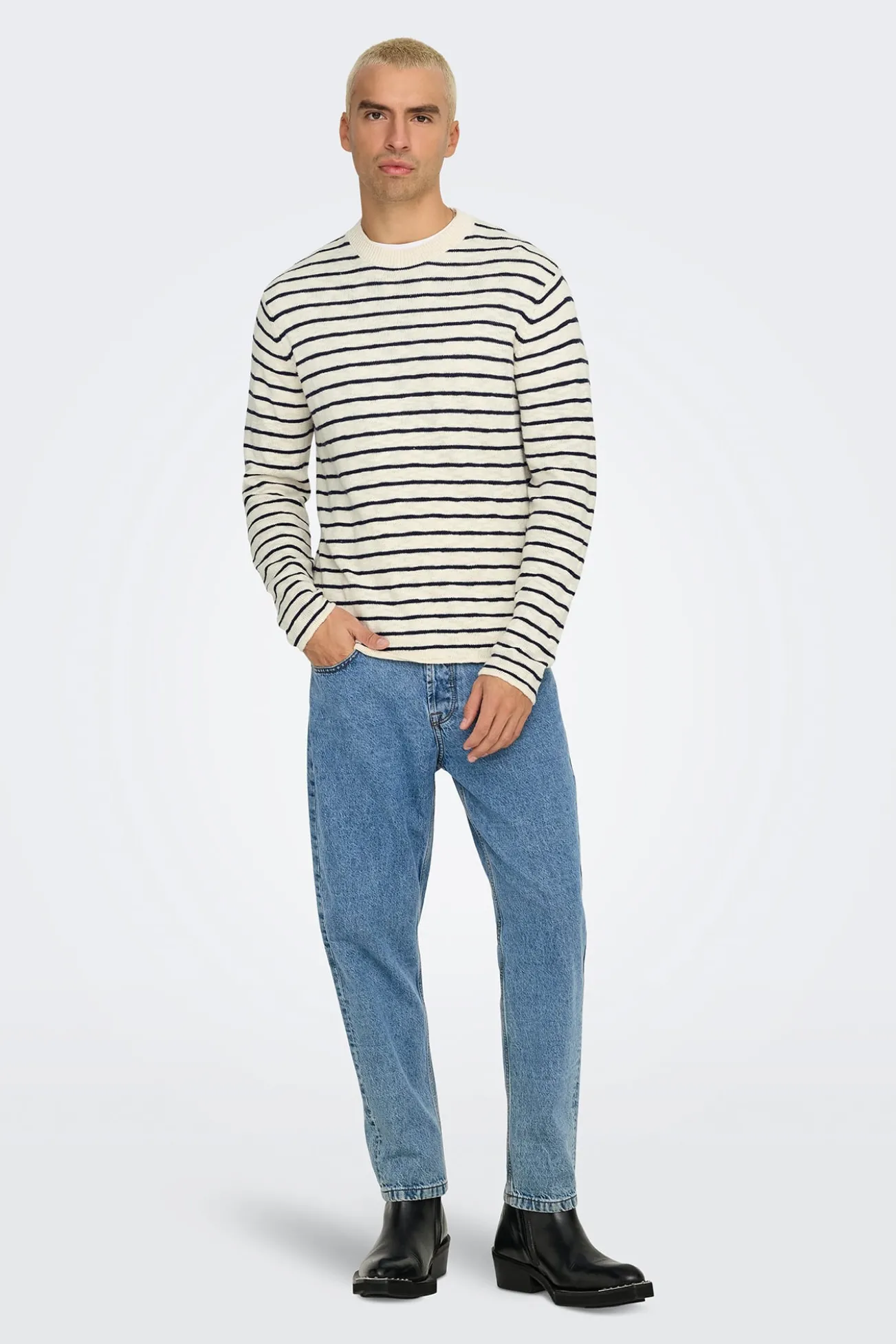 Jersey de hombre de punto regular fit.