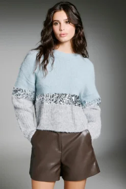 Jersey de lentejuelas