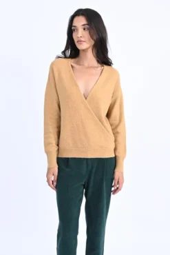 Jersey de manga larga cruzado
