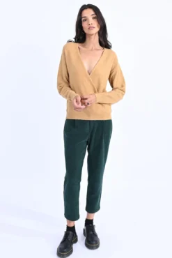 Jersey de manga larga cruzado