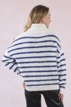 Jersey de manga larga estampado rayas
