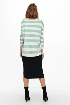 Jersey de manga larga y cuello pico
