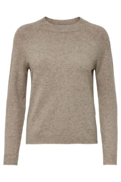 Jersey de manga larga y cuello redondo