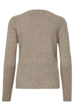 Jersey de manga larga y cuello redondo