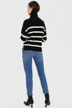 Jersey de mujer manga larga con cremallera