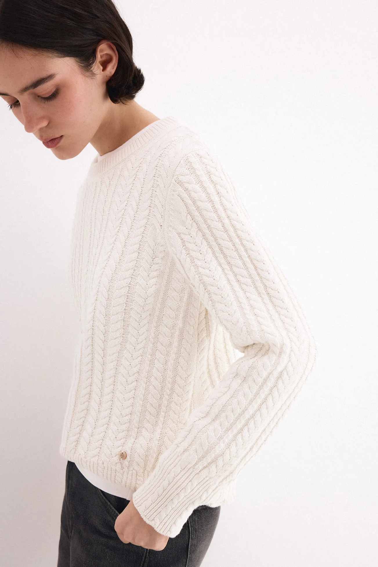 Jersey de ochos cropped