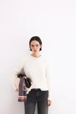 Jersey de ochos cropped