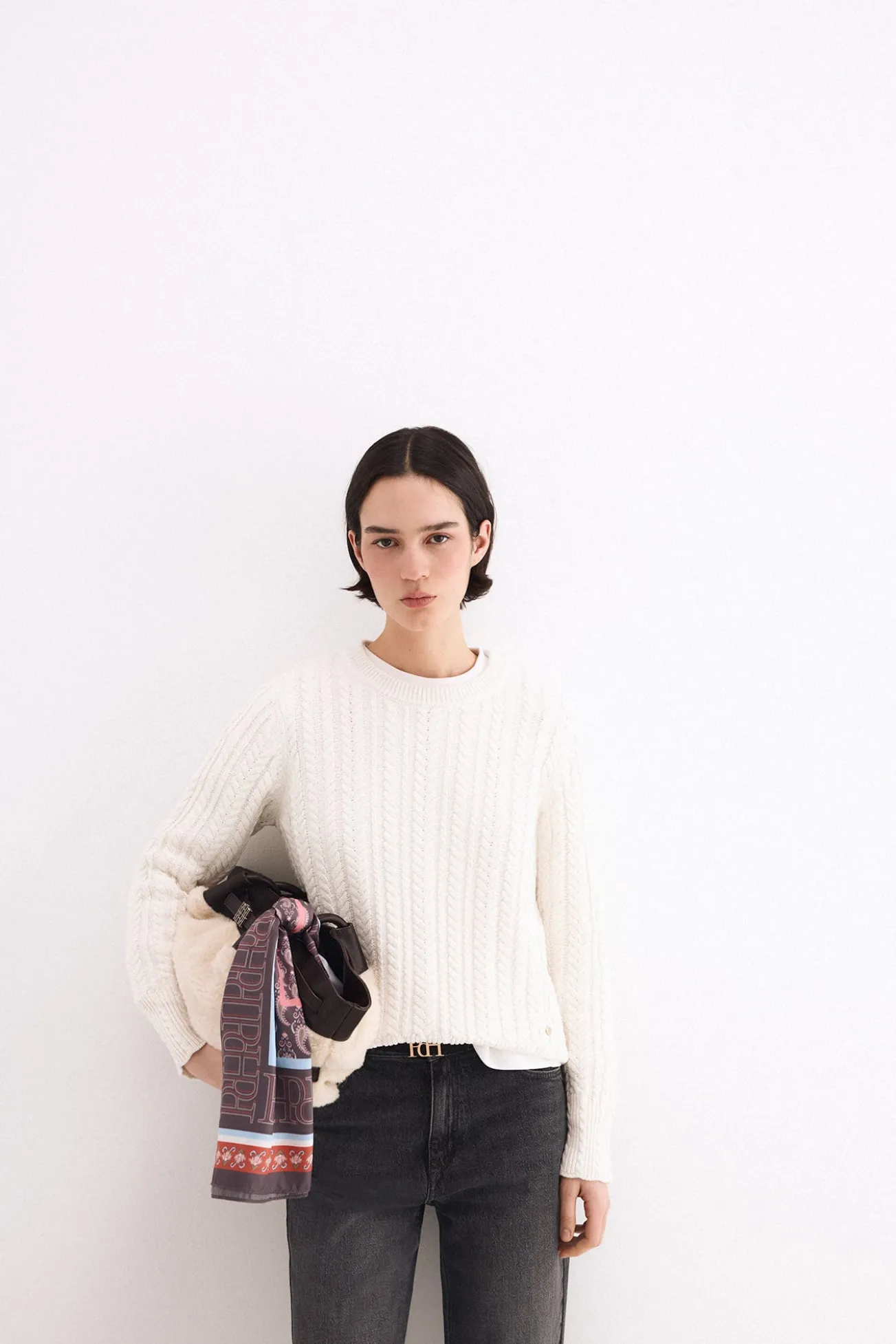 Jersey de ochos cropped