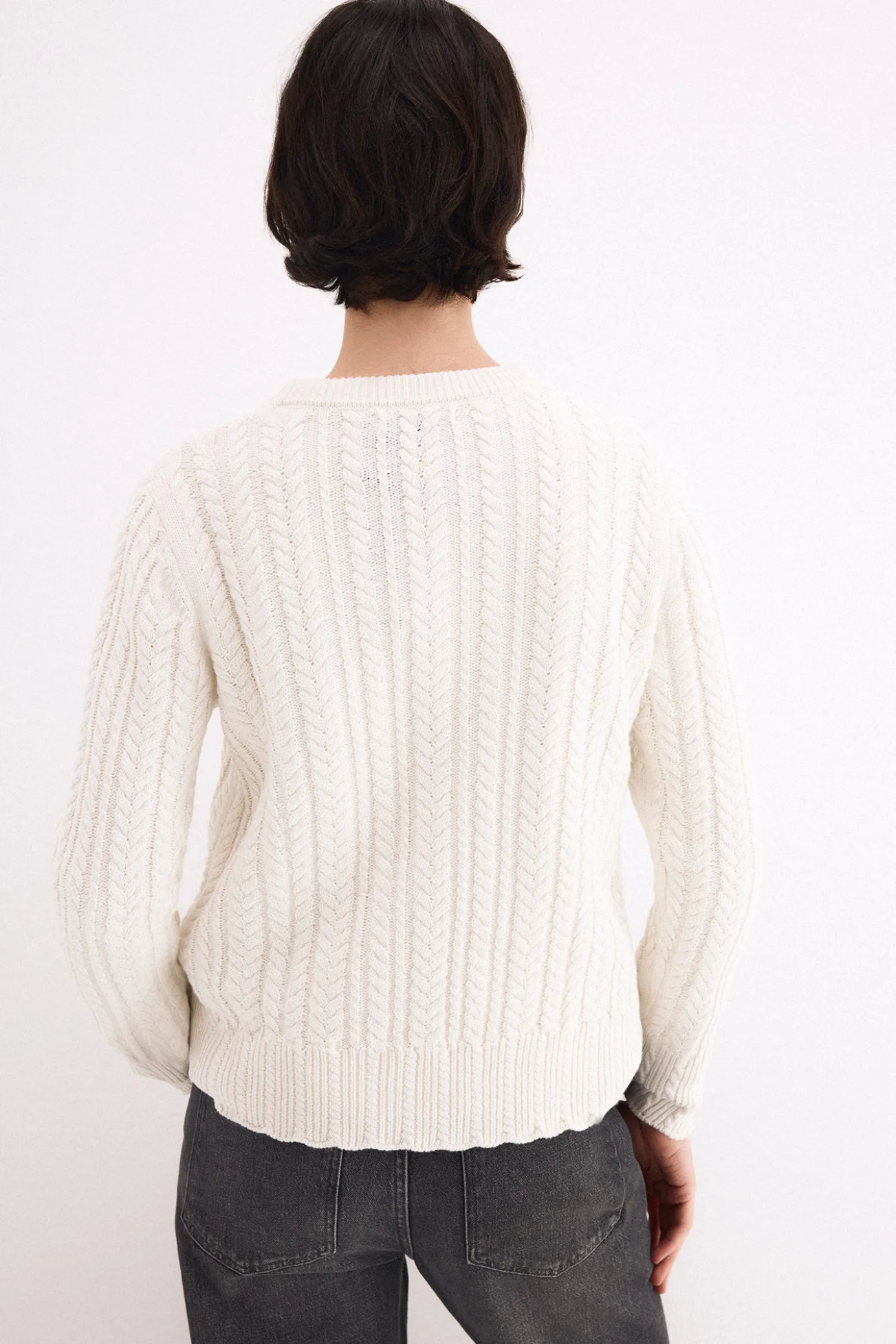 Jersey de ochos cropped