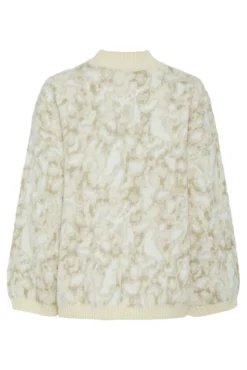 Jersey de punto animal print