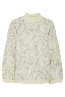 Jersey de punto animal print