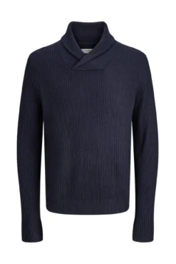 Jersey de punto cuello cruzado
