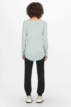 Jersey de punto cuello redondo