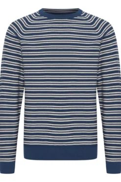 Jersey de Punto Cuello Redondo Rayas