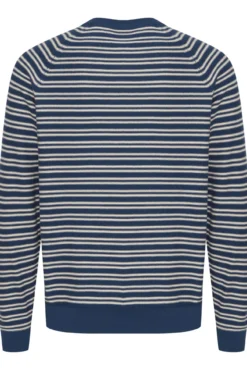Jersey de Punto Cuello Redondo Rayas