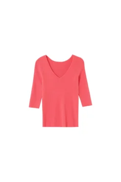 Jersey de punto de canalé