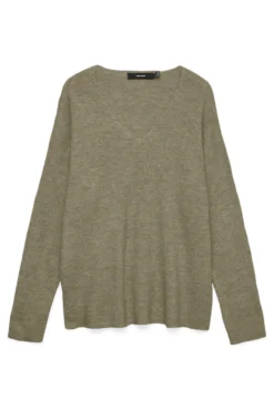 Jersey de punto fino de mujer con brillos