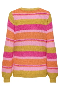 Jersey de punto premamá con cuello redondo y hombros caídos