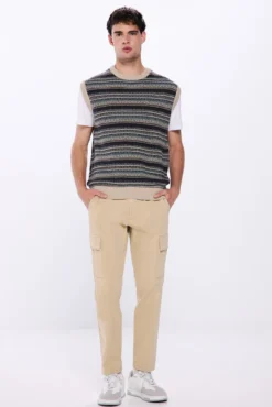 Jersey estructura bicolor
