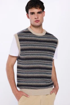 Jersey estructura bicolor