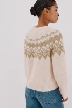 Jersey jacquard Fair Isle