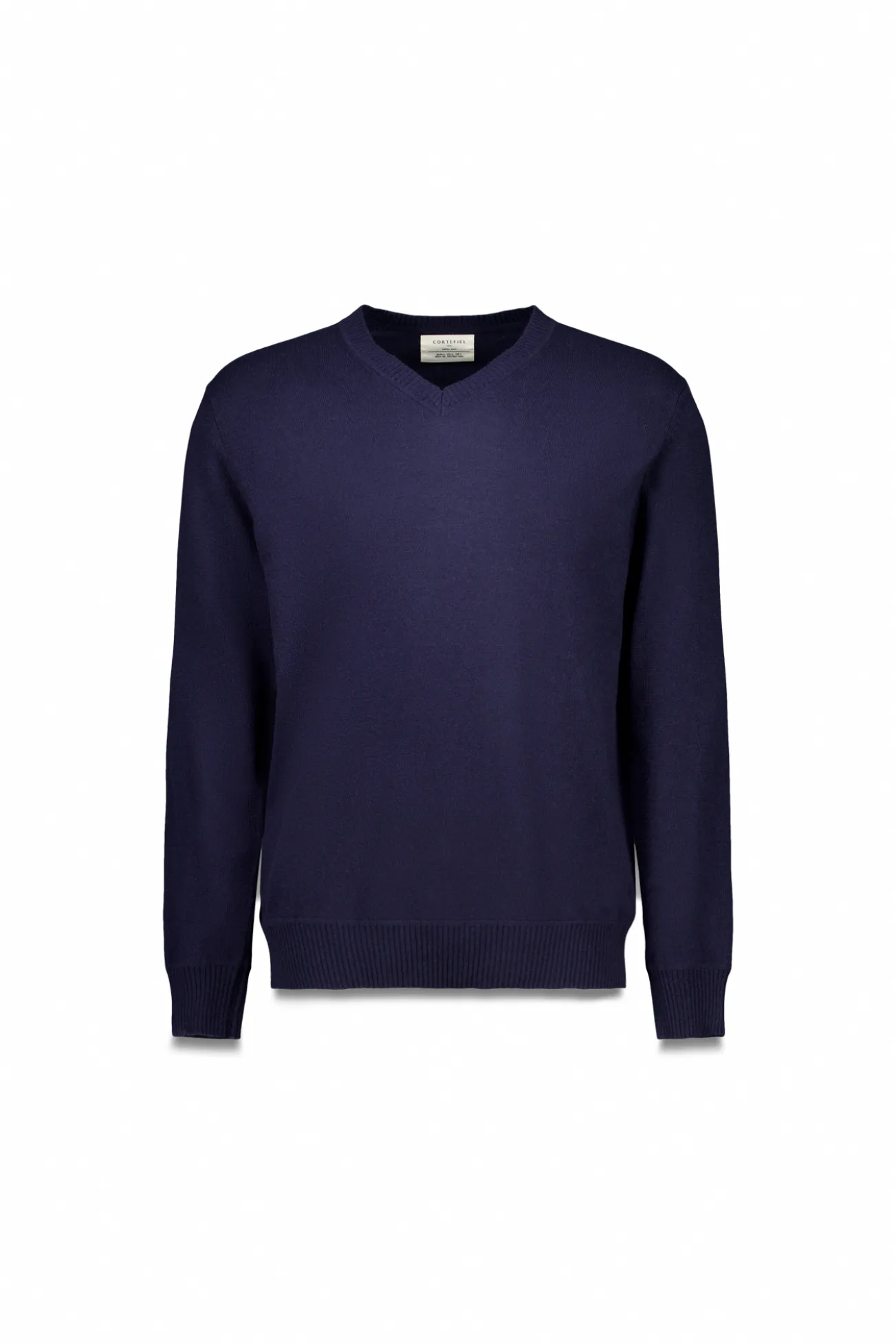 Jersey lana lambswool cuello pico