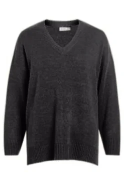 Jersey largo cuello pico