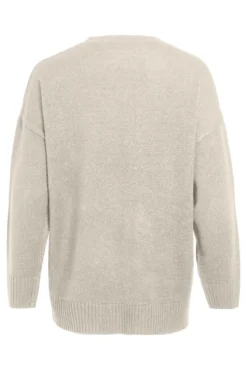 Jersey largo cuello pico