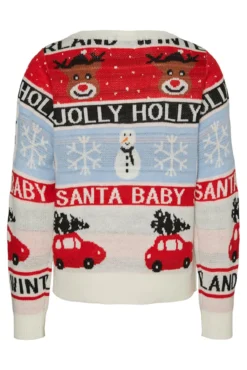 Jersey manga larga navideño